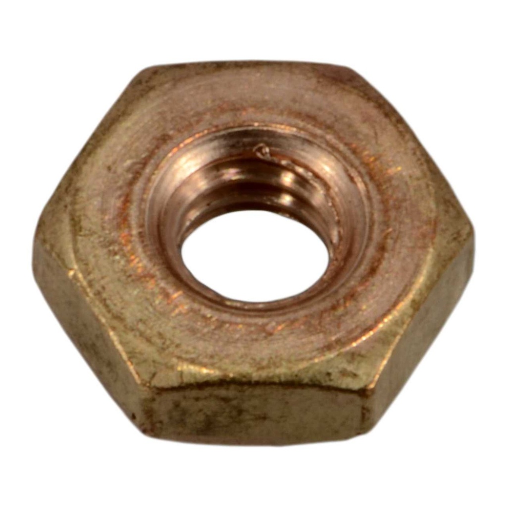 8-32 Fin Hex Nut SlBz