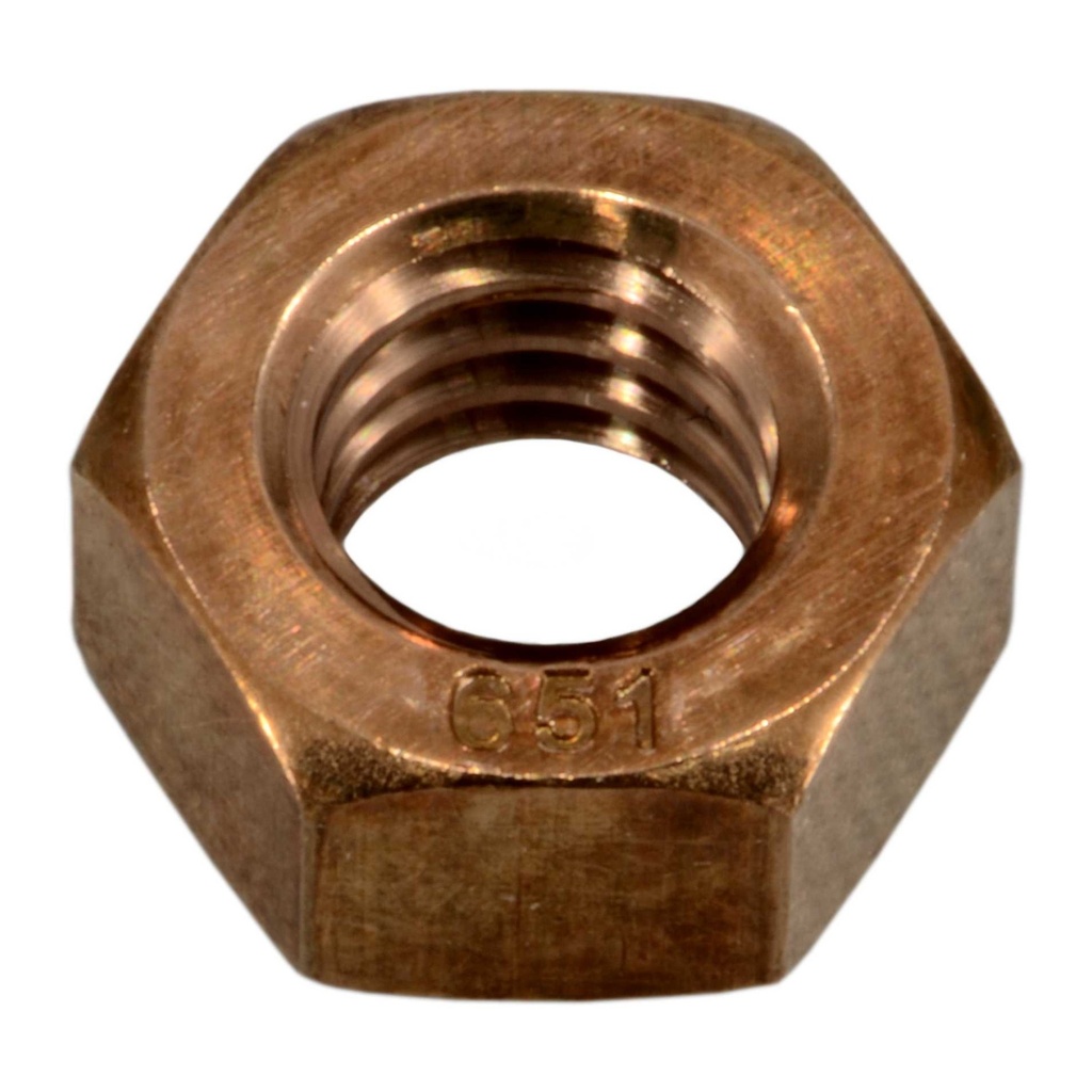 5/16-18 Fin Hex Nut SlBz