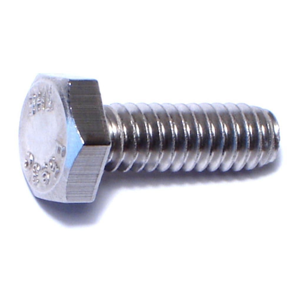 1/4-20 x 3/4 Hex Cap Screw SS
