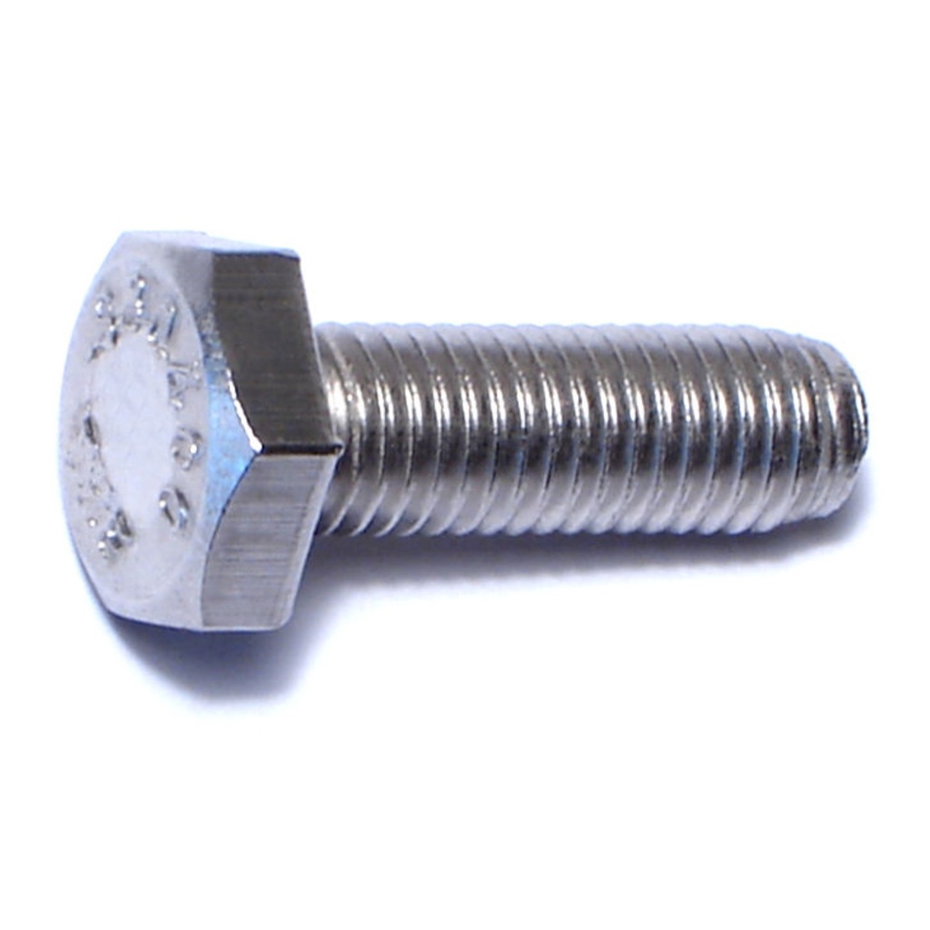 1/4-28 x 3/4 Hex Cap Screw SS