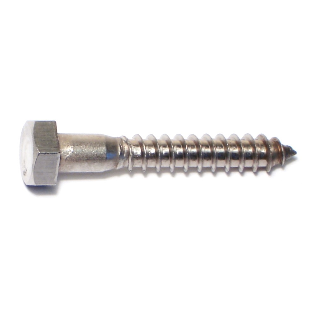 5/16 x 2 Hex Lag Screw SS
