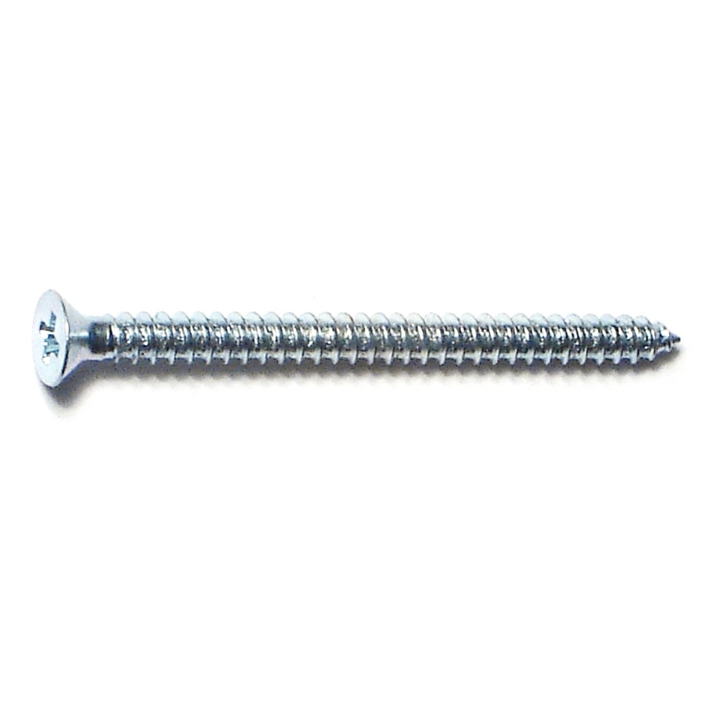 4 x 1-1/2 Ph Flat SMS Zinc