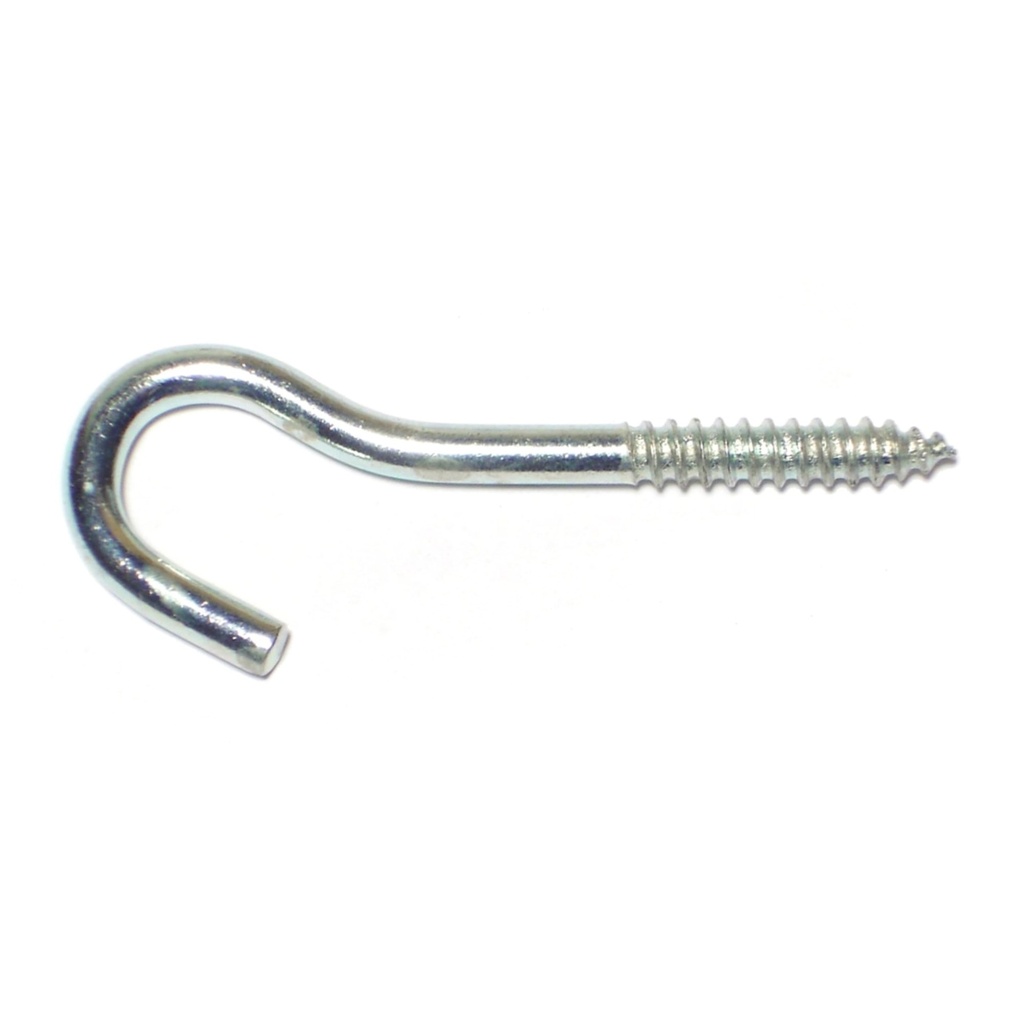 #10 x 2-1/16 Screw Hook Zinc