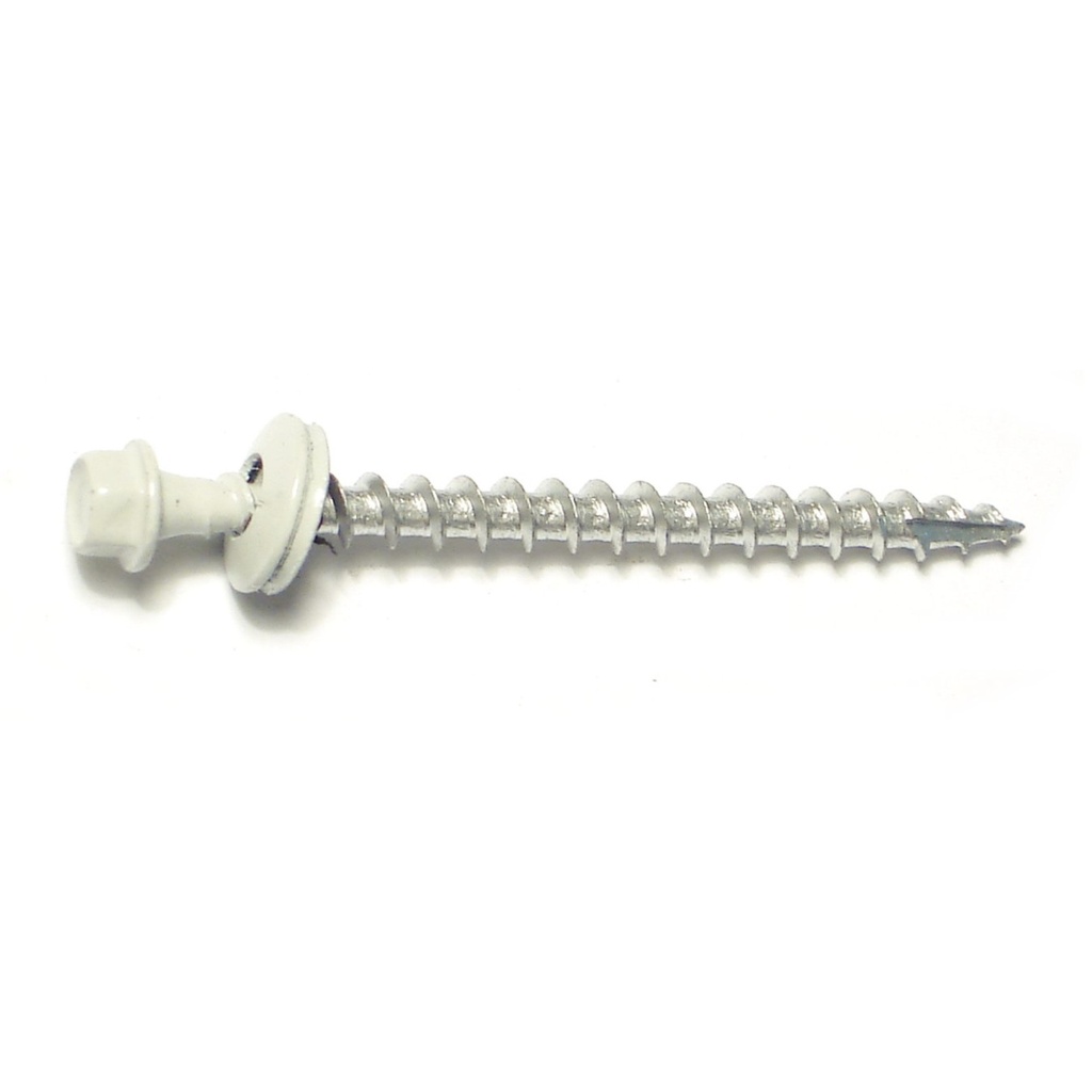 10 x 2-1/2 Pole Barn Wht 5#