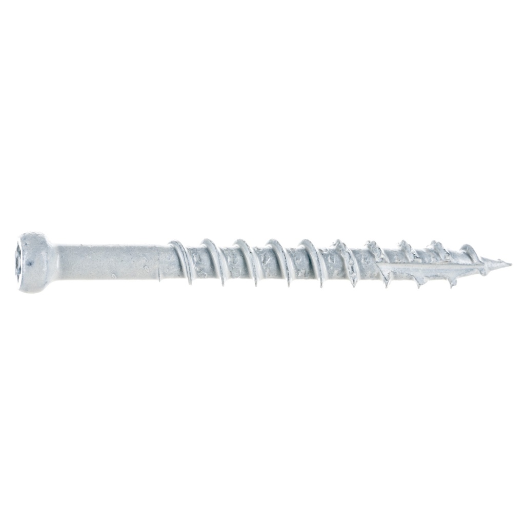 8 x 1-5/8 Trim Scrw Wht 1#