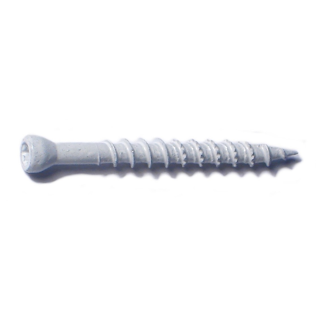 8 x 1-5/8 Trim Scrw Wht 5#
