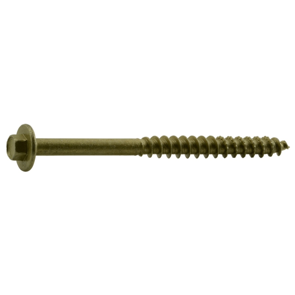 3/8 x 4Ldgr Brd Scr Tan