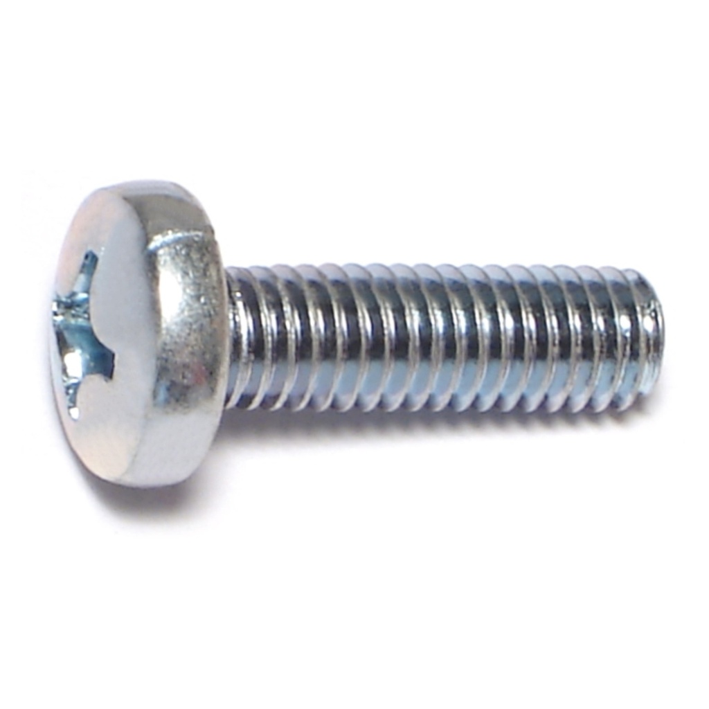 6mm-1.0 x 20mm Ph Pan Mach Zn