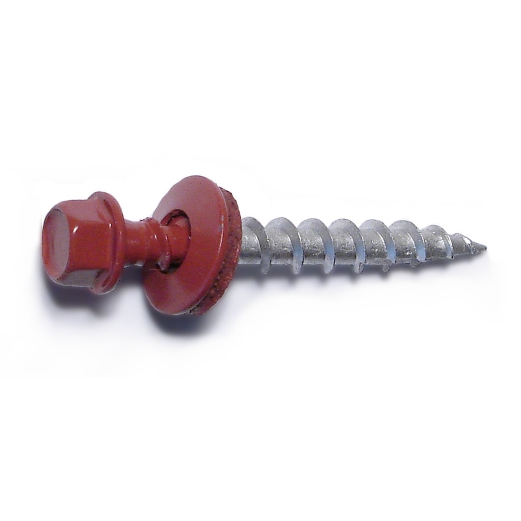 10 x 1-1/2 Pole Barn Red 1#