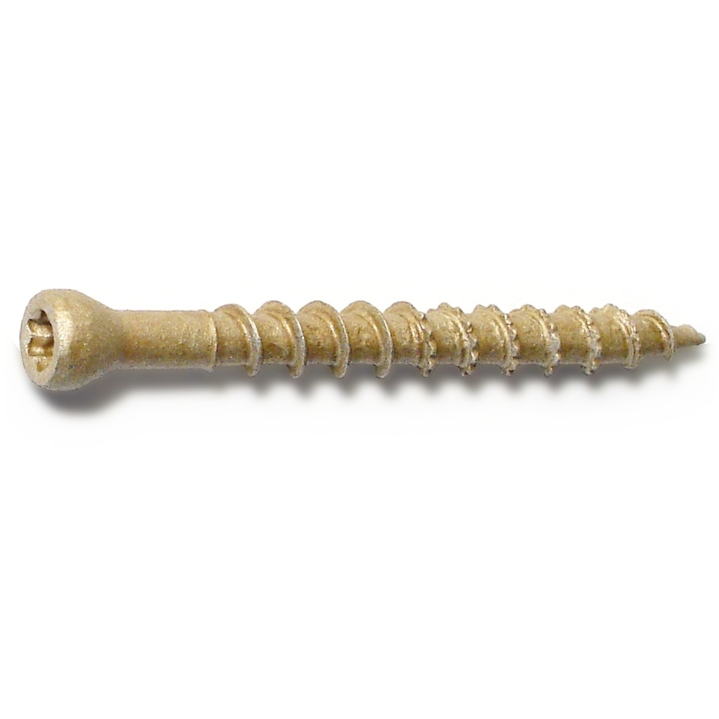 8 x 1-5/8 Trim Scrw Tan 5#