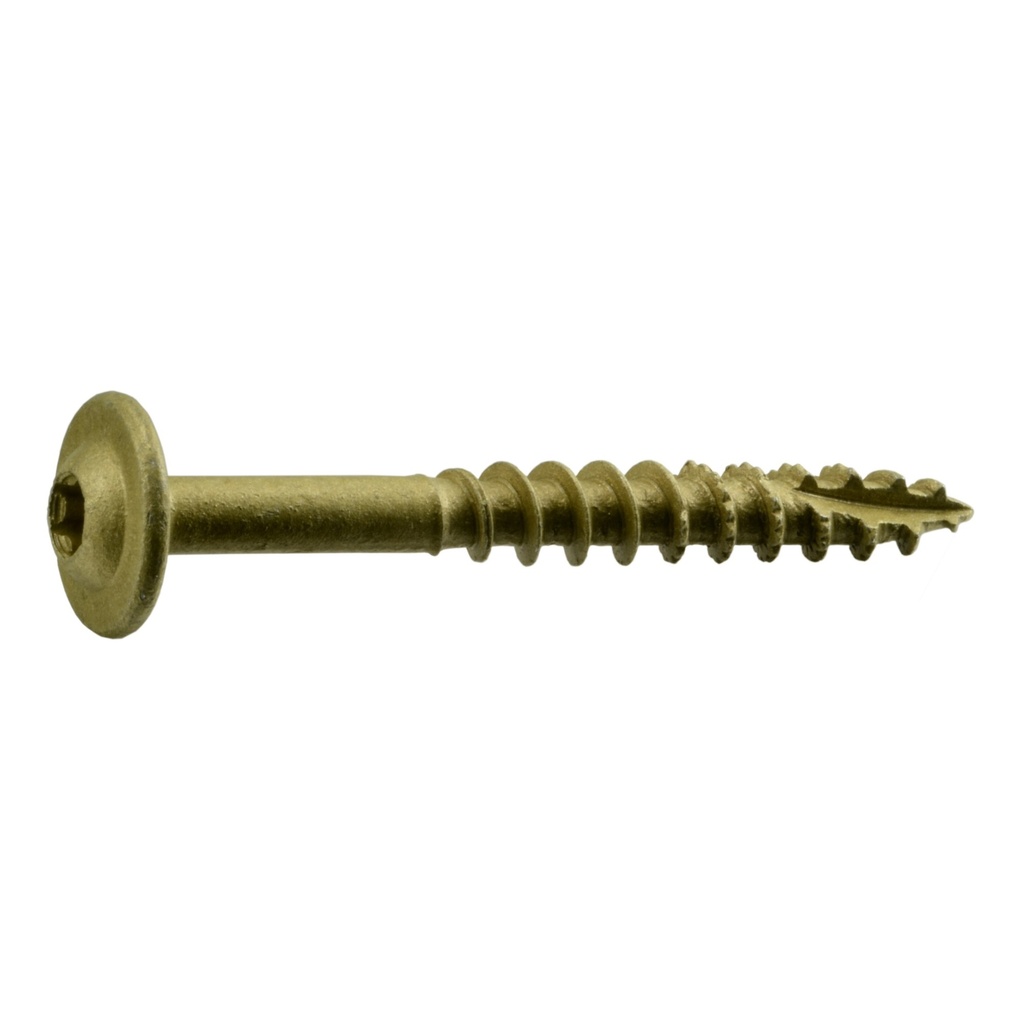5/16 x 2-1/2 Star Lag Tan 10#