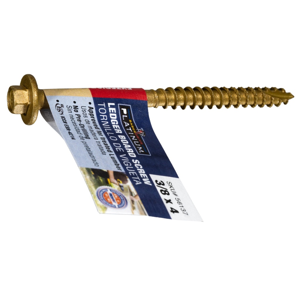 3/8 x 4 LdrBd Sc Tan 10#