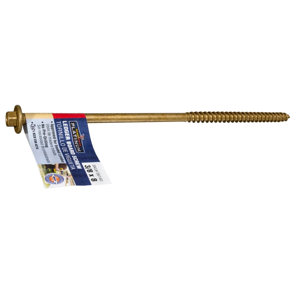 3/8 x 8 LdrBd Sc Tan 10#