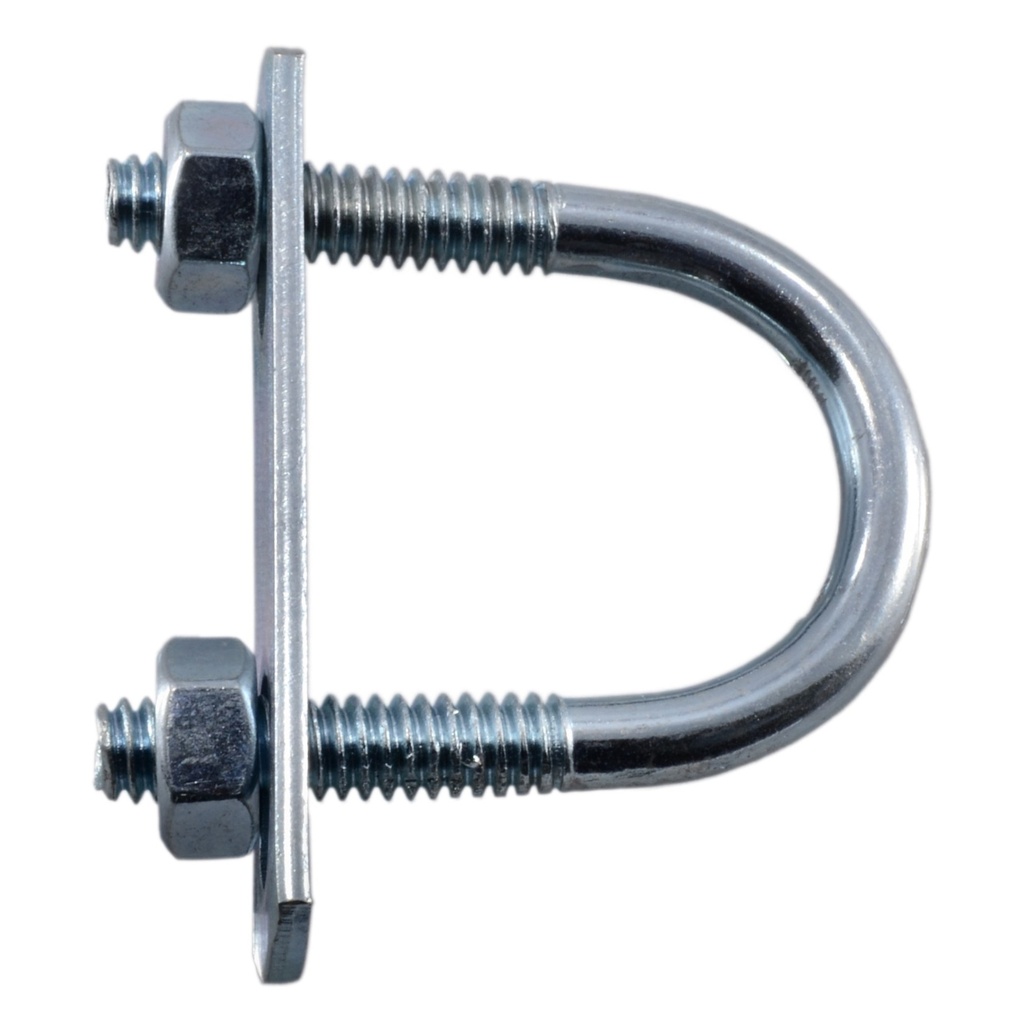 1/4-20 x 1 Round U-Bolt Zn