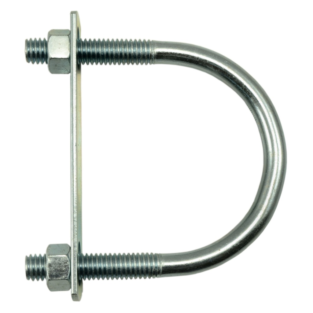 3/8-16 x 2-1/2 Round U-Bolt Zn