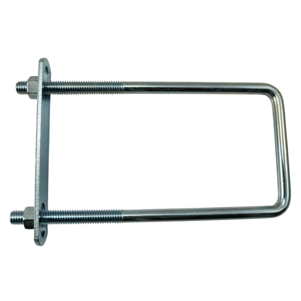 3/8-16 x 3 x 7 Square U-Bolt Zn