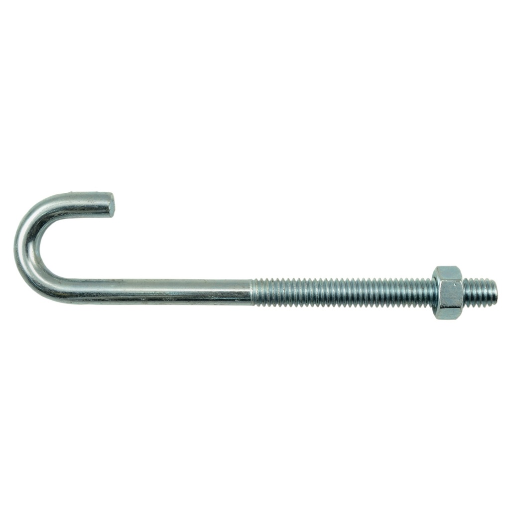 5/16-18 x 5 J-Bolt w/Nut Zn