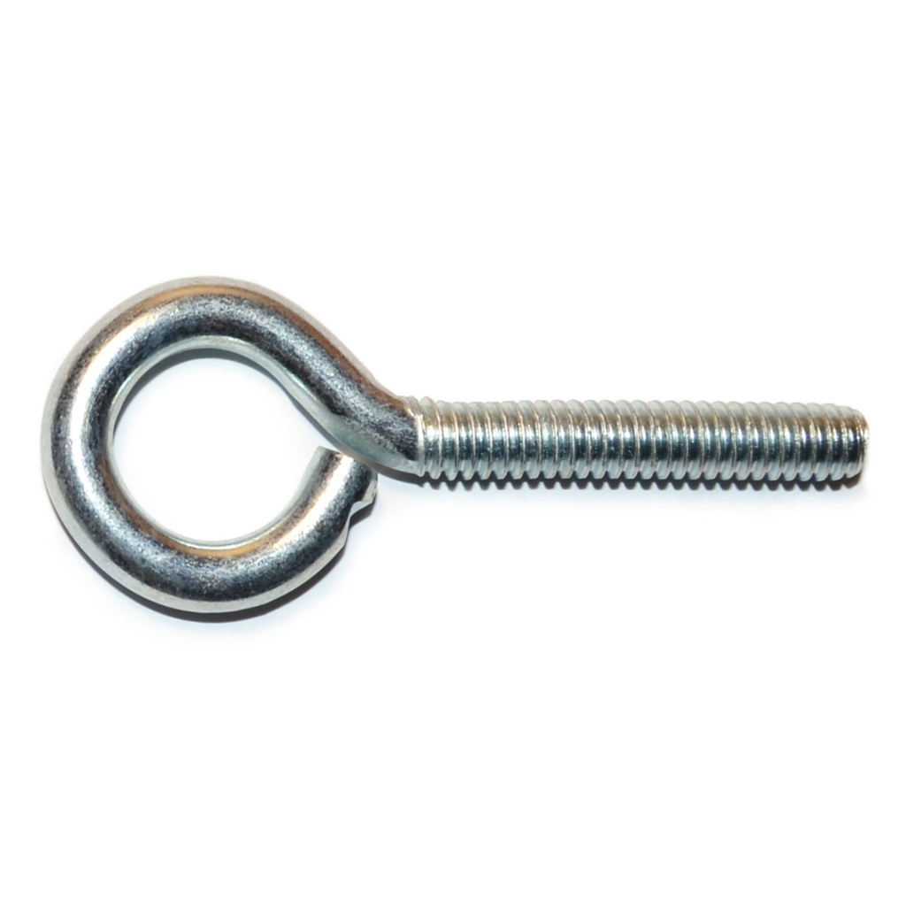 1/4-20 x 2-1/2 Eyebolt w/Nut Zn