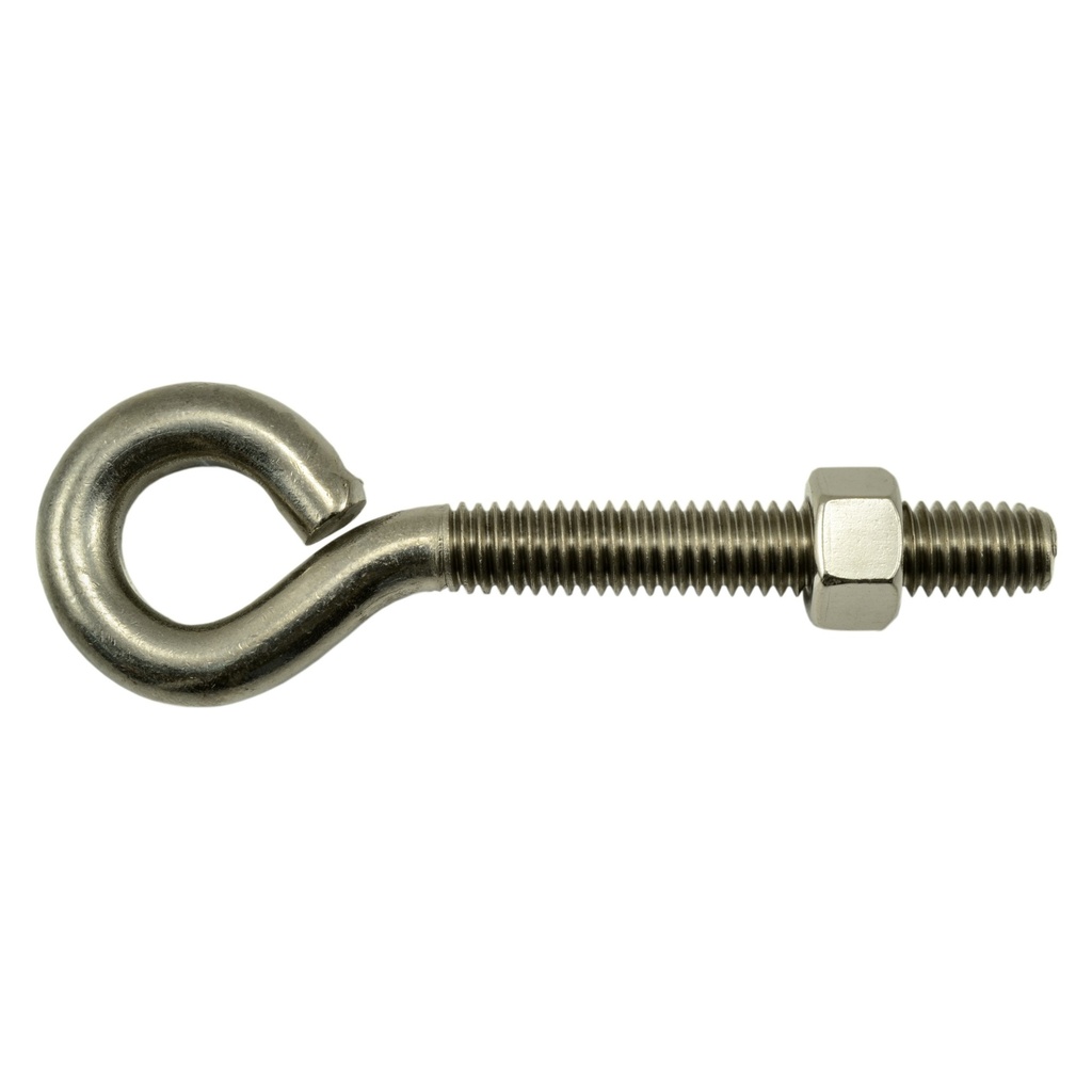 3/8-16 x 3-7/8 Eyebolt w/Nut SS