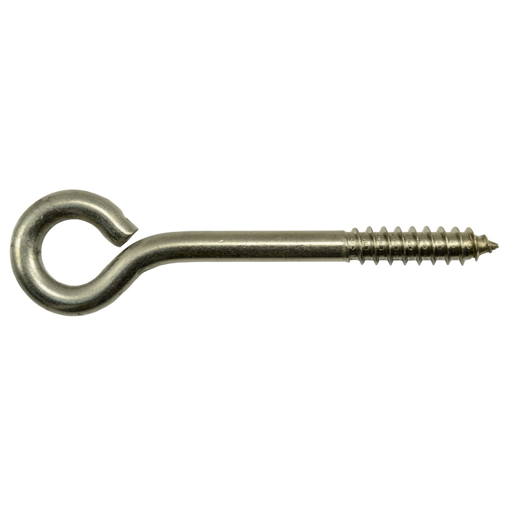 1/4 x 3-3/4 Eye Lag Screw SS