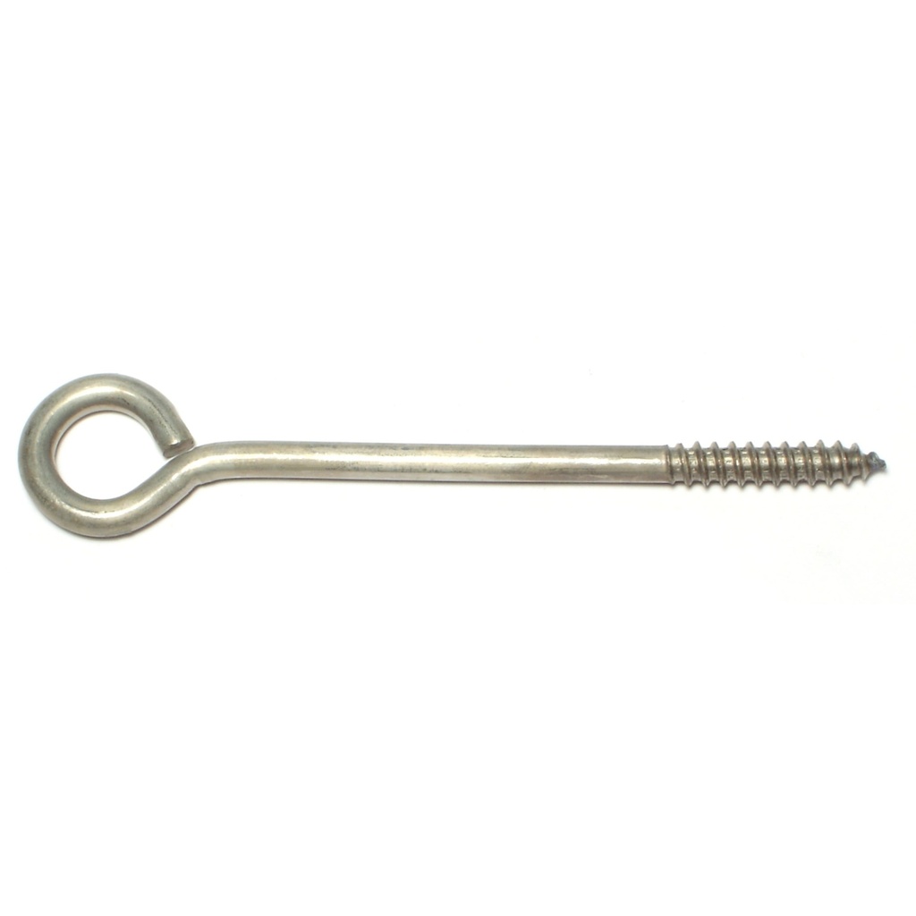 1/4 x 5 Eye Lag Screw SS