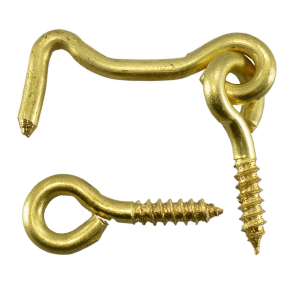 1-1/2 Gate Hook Sld Br