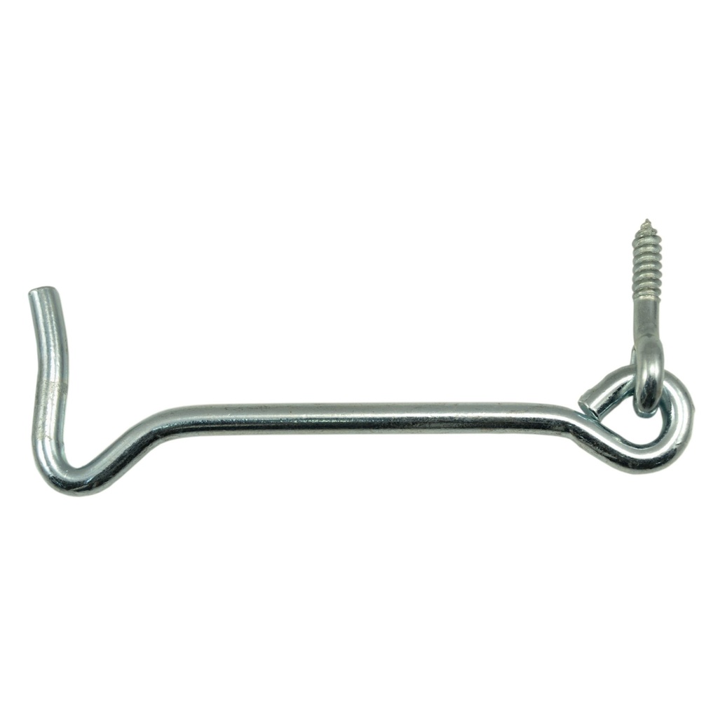 4" Gate Hook Zinc
