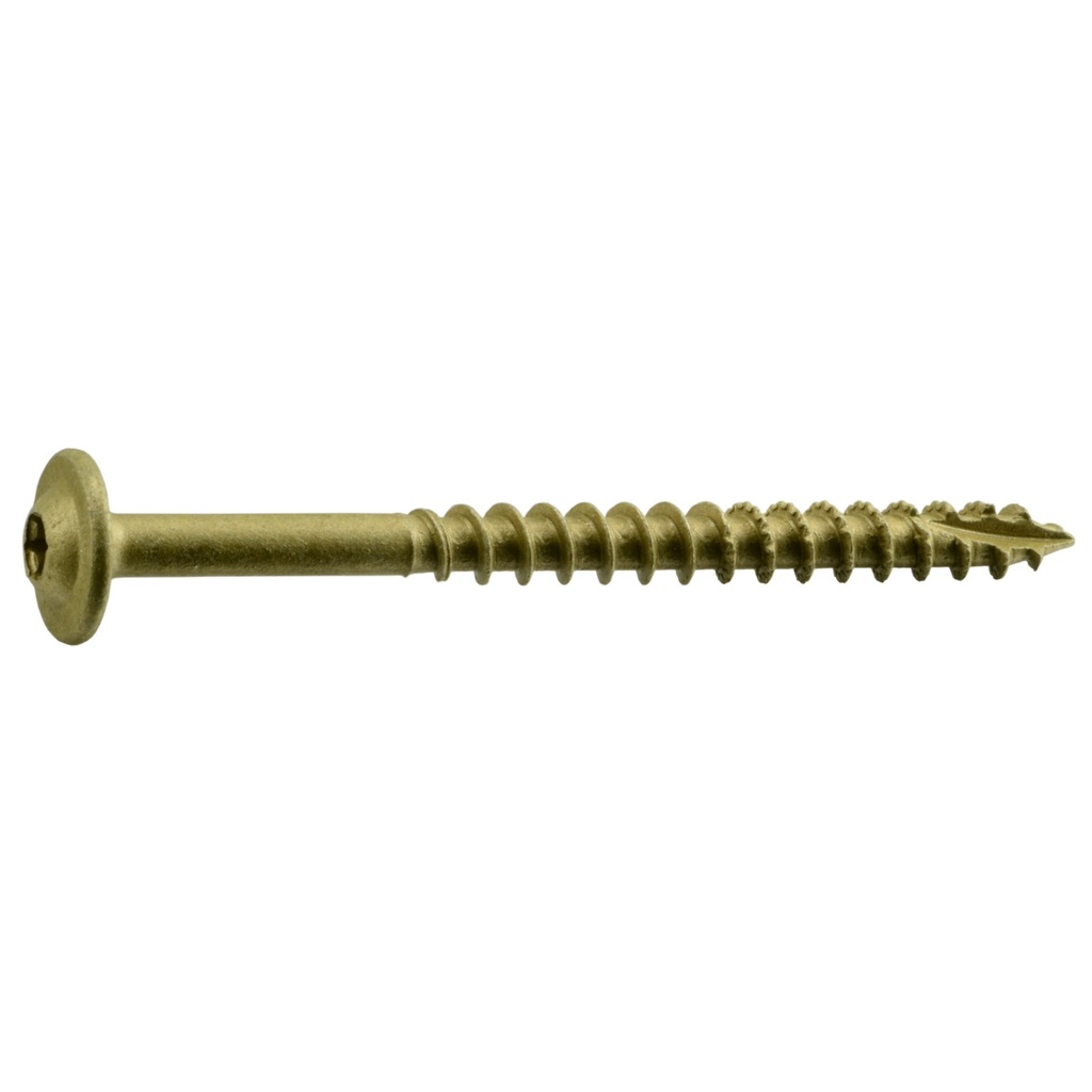 5/16 x 3-1/2 Star Lag Tan 10#