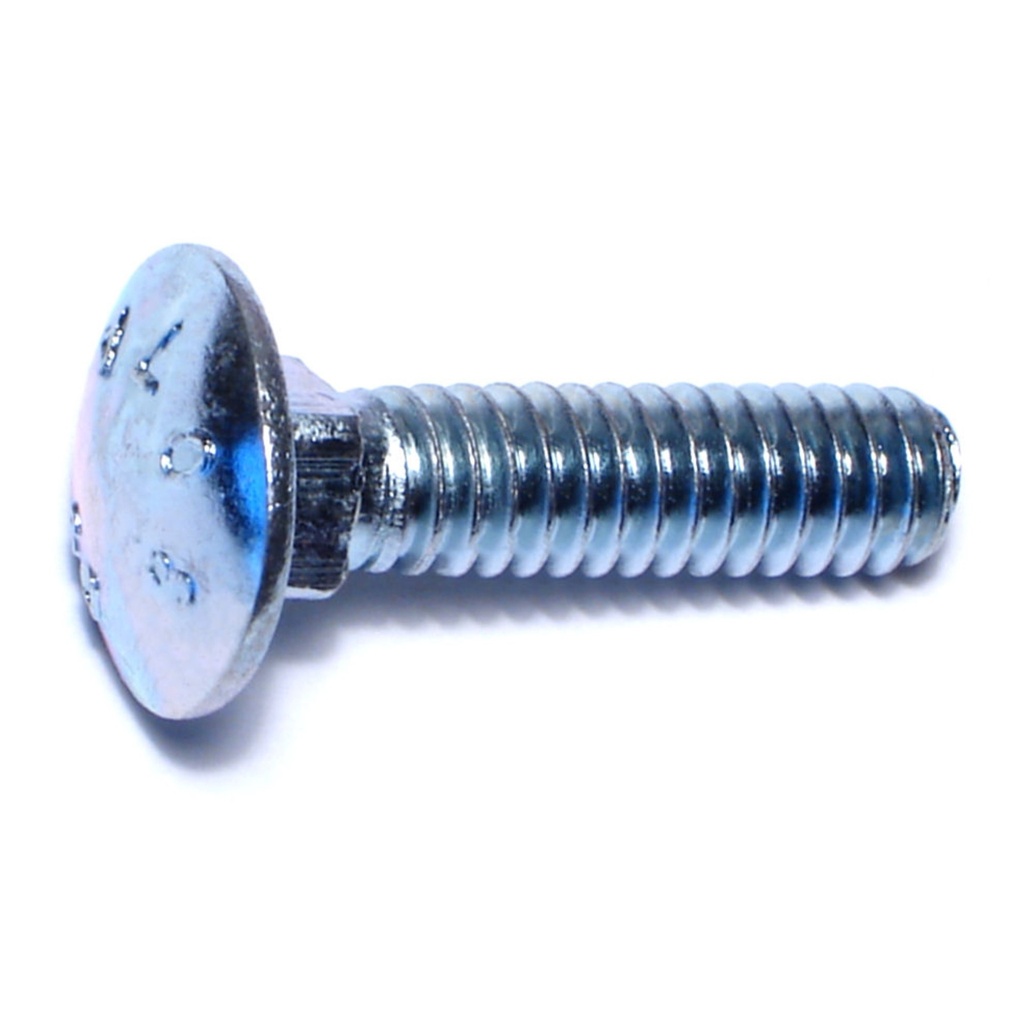 1/4-20 x 1 Carriage Bolt Zn