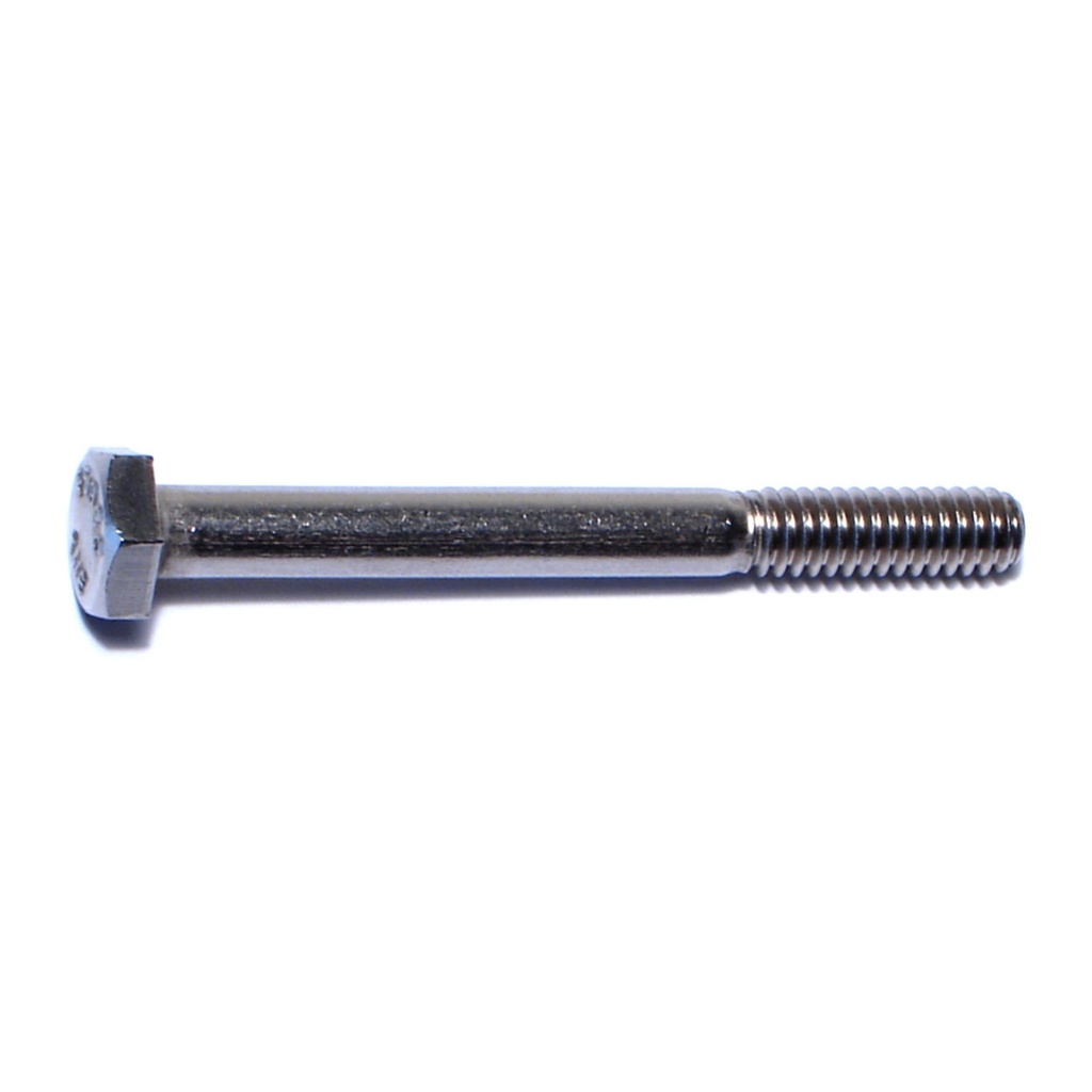 1/4-20 x 2-1/2 Hex Cap Screw SS