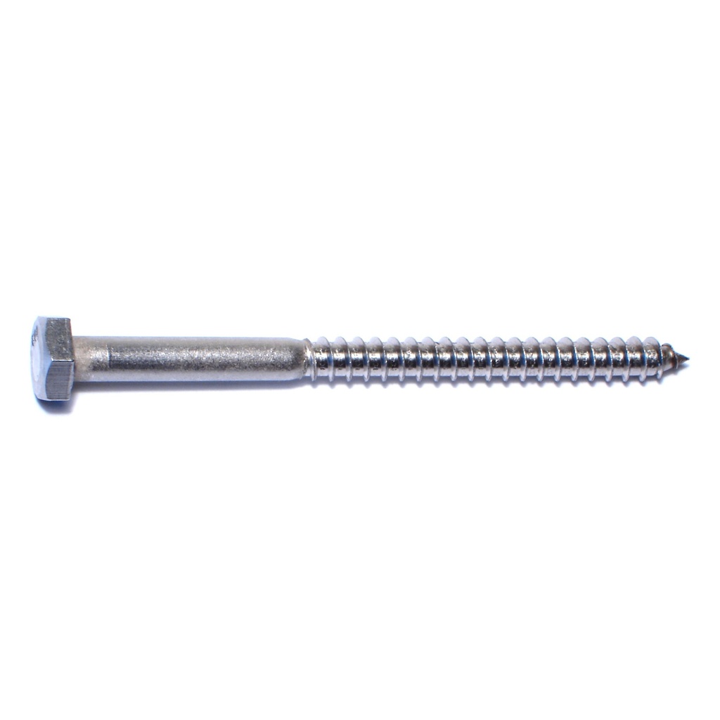 1/4 x 3-1/2 Hex Lag Screw SS
