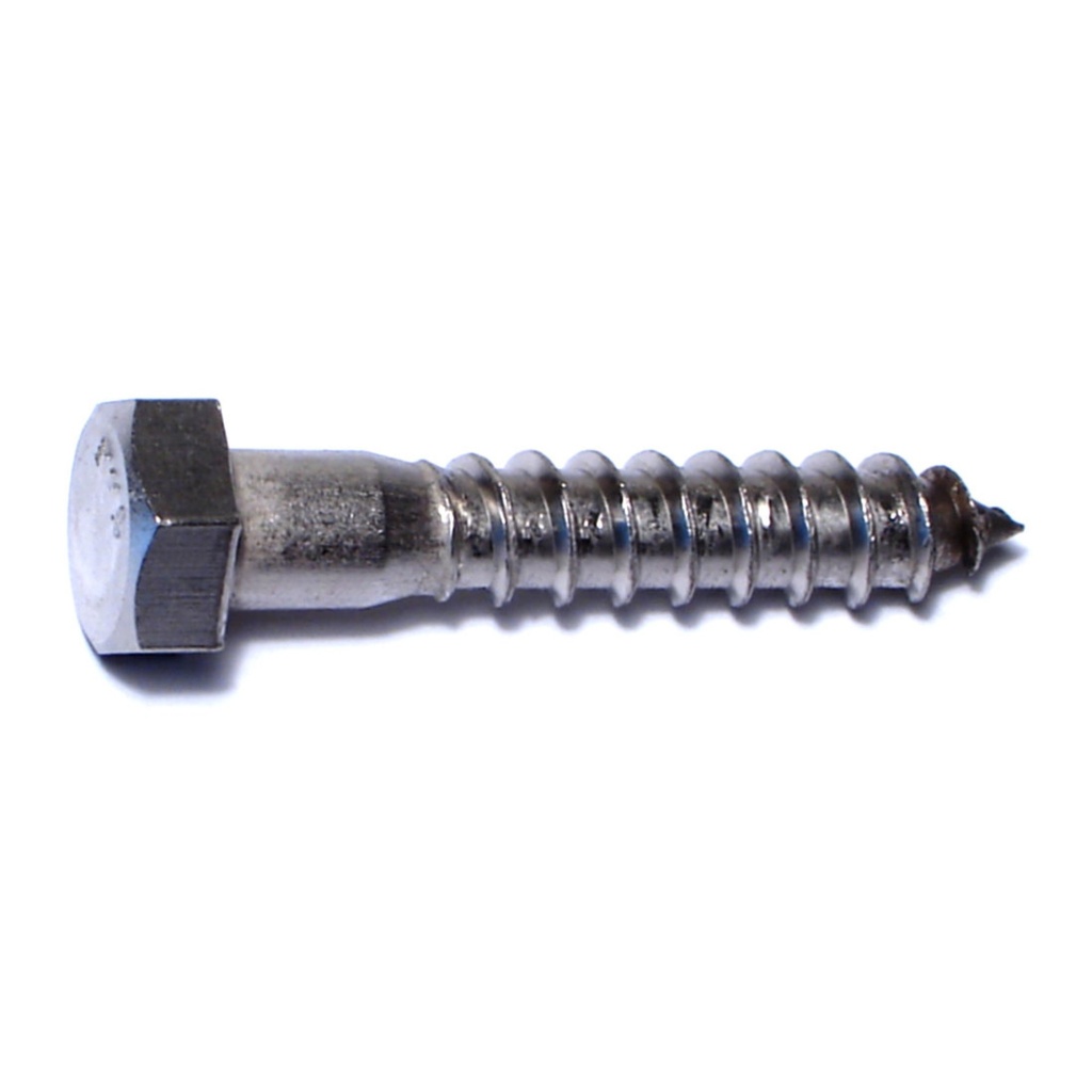 3/8 x 2 Hex Lag Screw SS