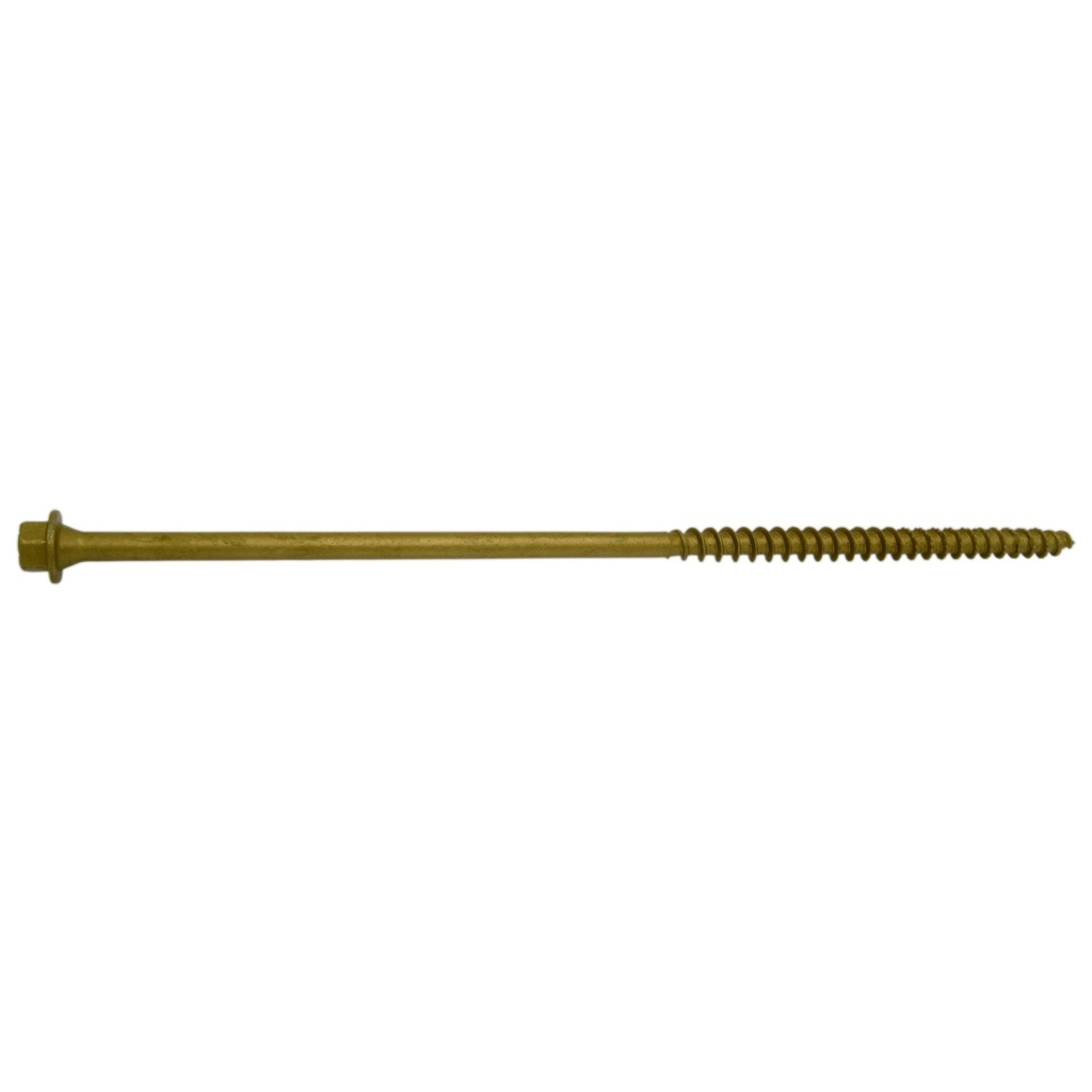 1/4 x 8 Hex Timb Tan 10#