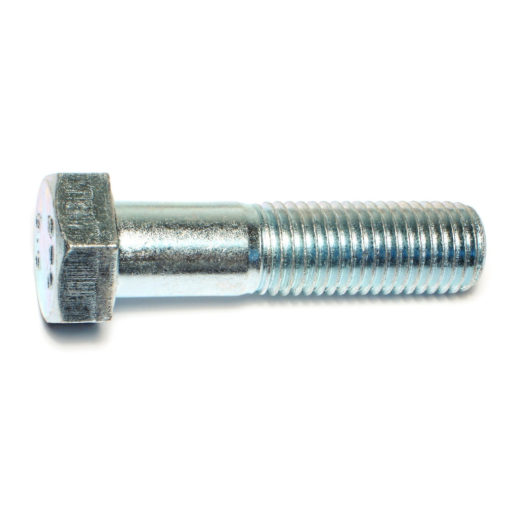 20mm-2.5 x80mm Hex Bolt Zinc