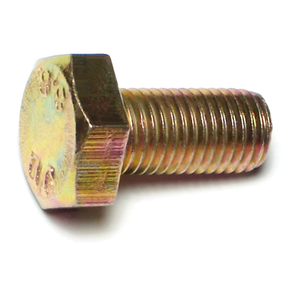 10mm-1.25x20mm Hex Bolt Zinc