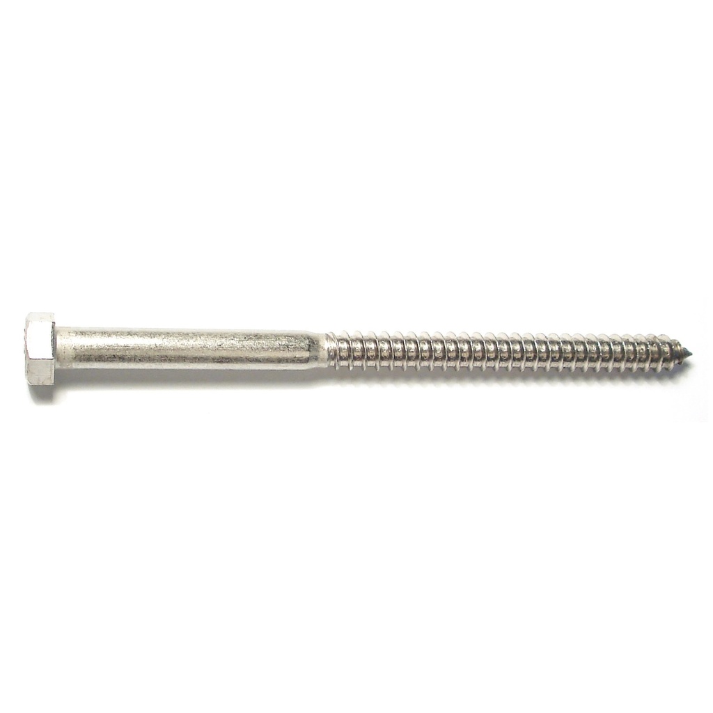1/2 x 8 Hex Lag Screw SS