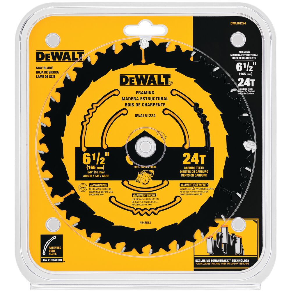 [DWA161224] DWA161224 6-1/2 24T FRAME BL