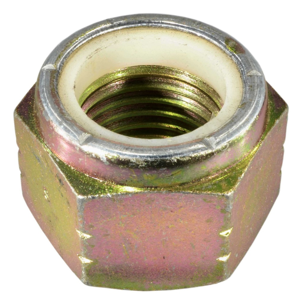 1-1/2-6 Nyl Lock Nut Gr8