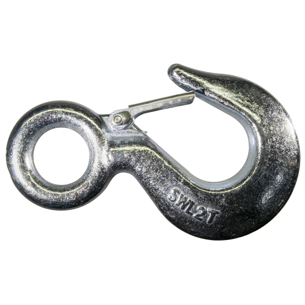 2 Ton Sfty Hook Ey Zn