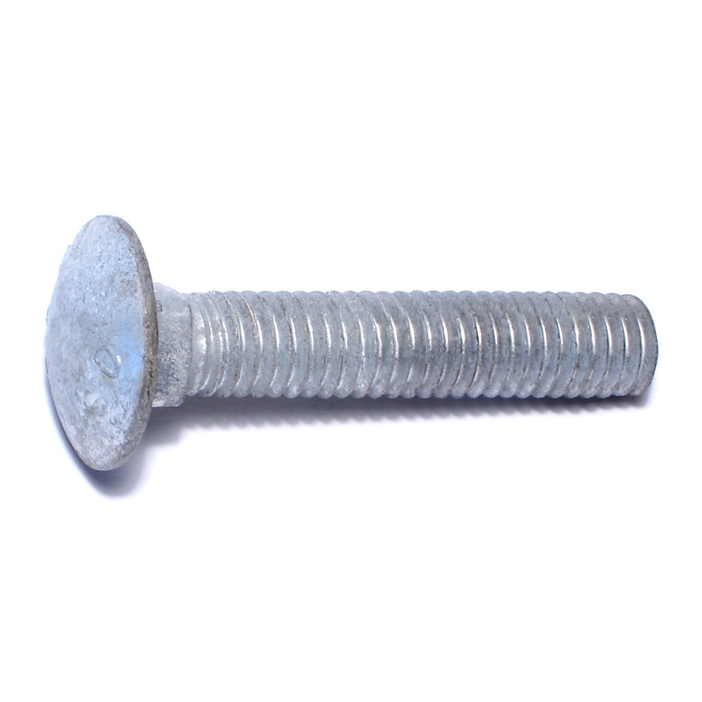 3/8-16 x 2 Carr Bolt HDG 5#