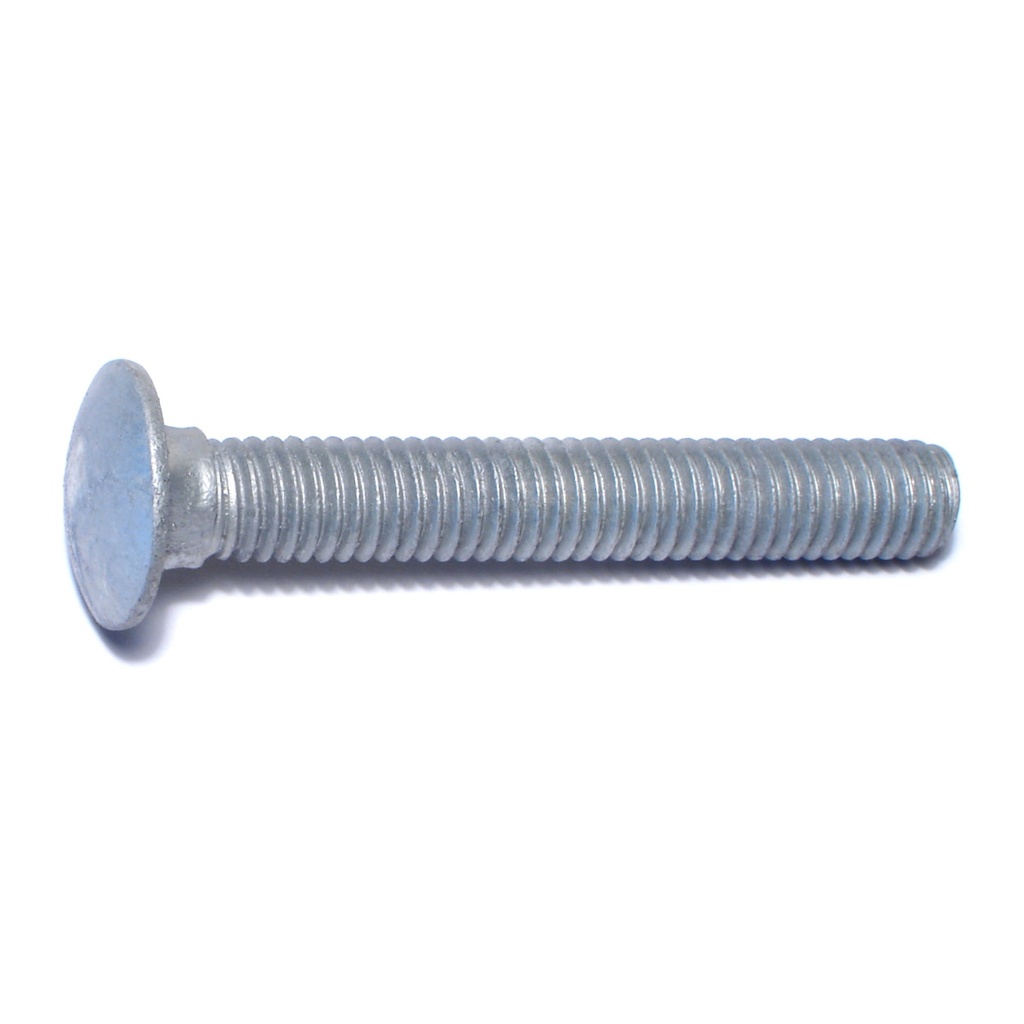 3/8-16 x 2-1/2 Carr Bolt HDG 5#