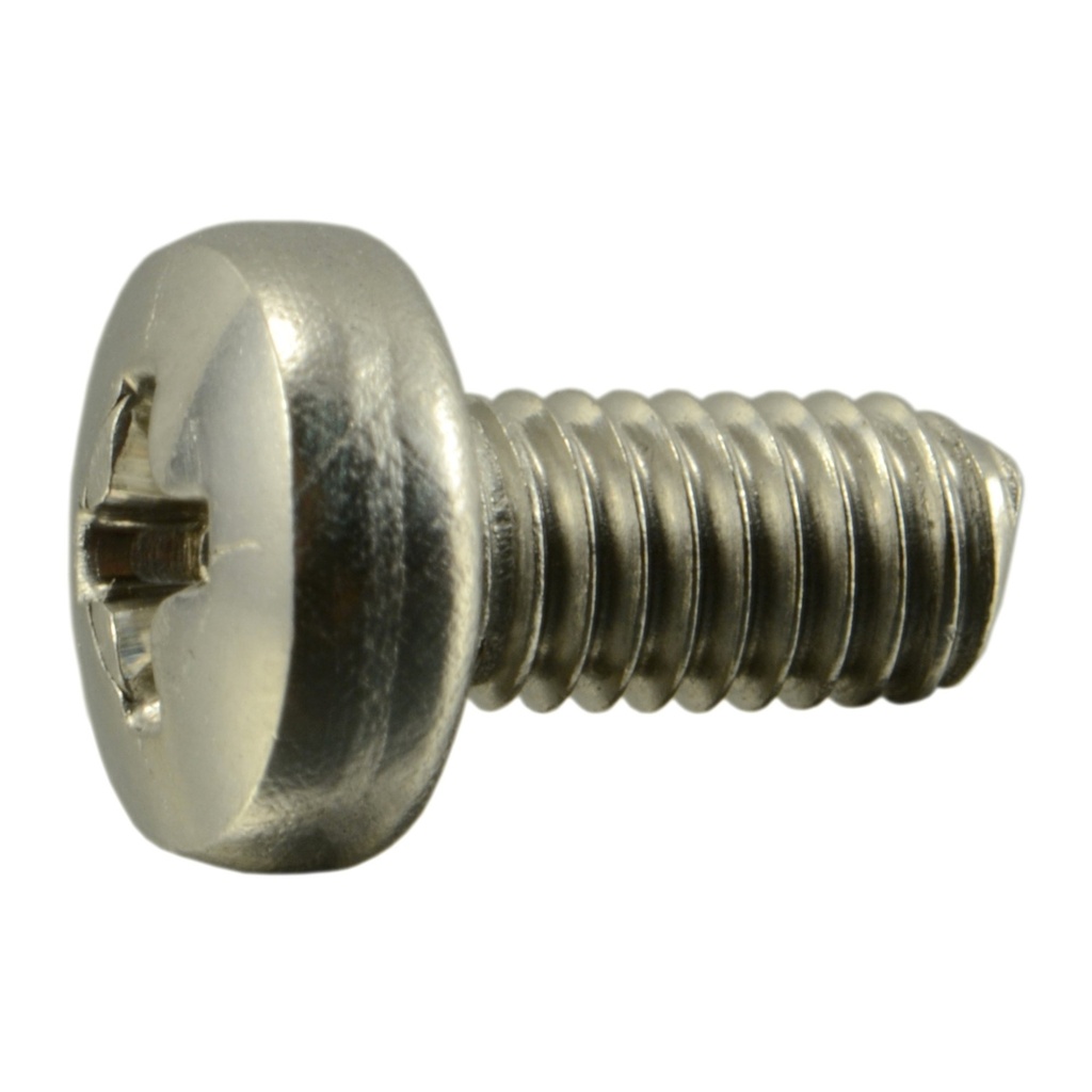 3mm-.50 x 6mm Phil Pan MS SS