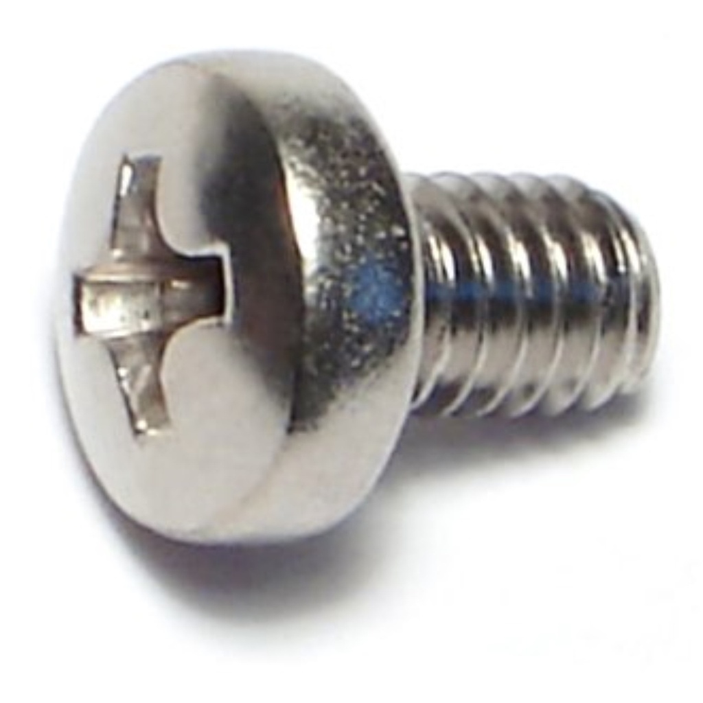 4mm-.70 x 6mm Phil Pan MS SS