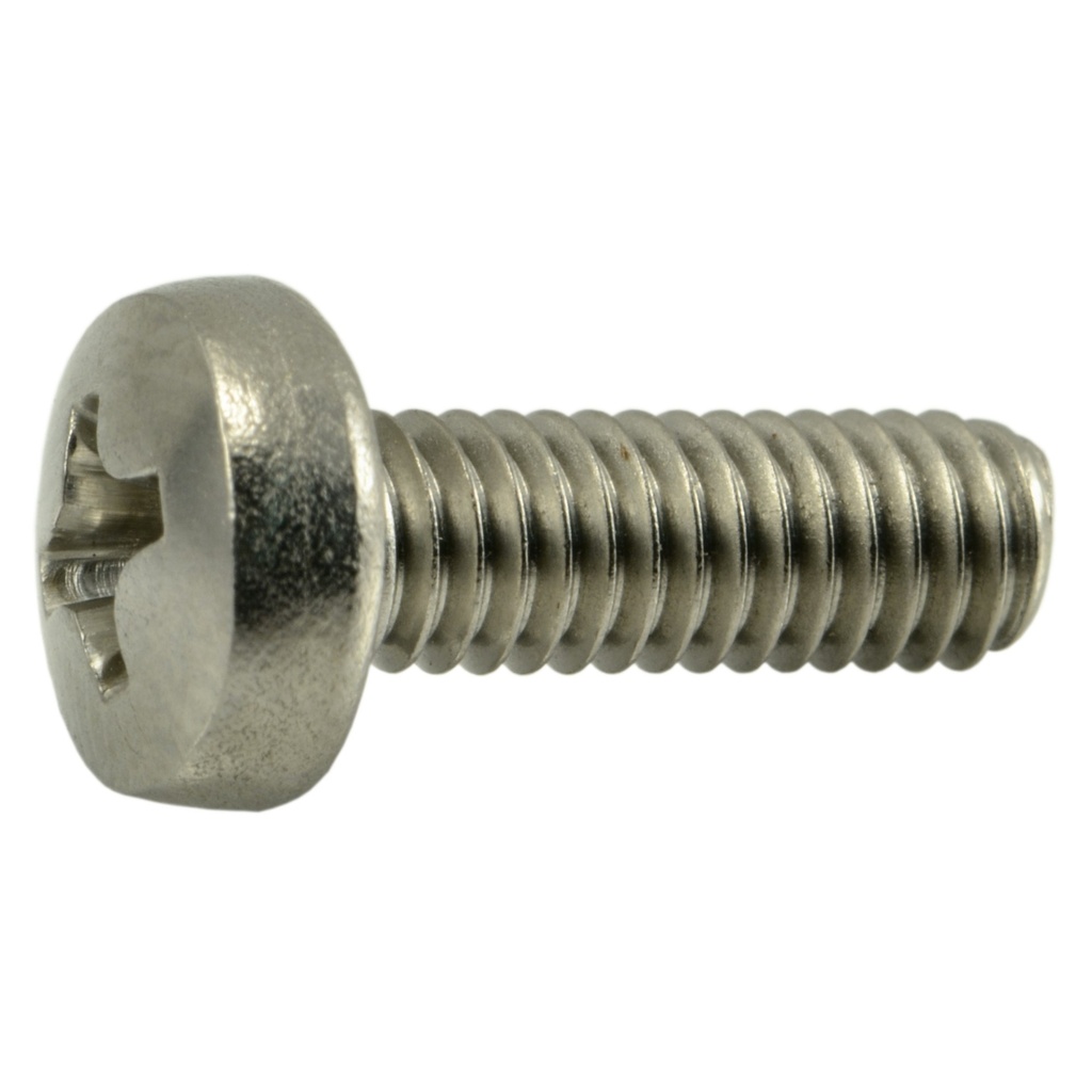 4mm-.70 x 12mm Phil Pan MS SS