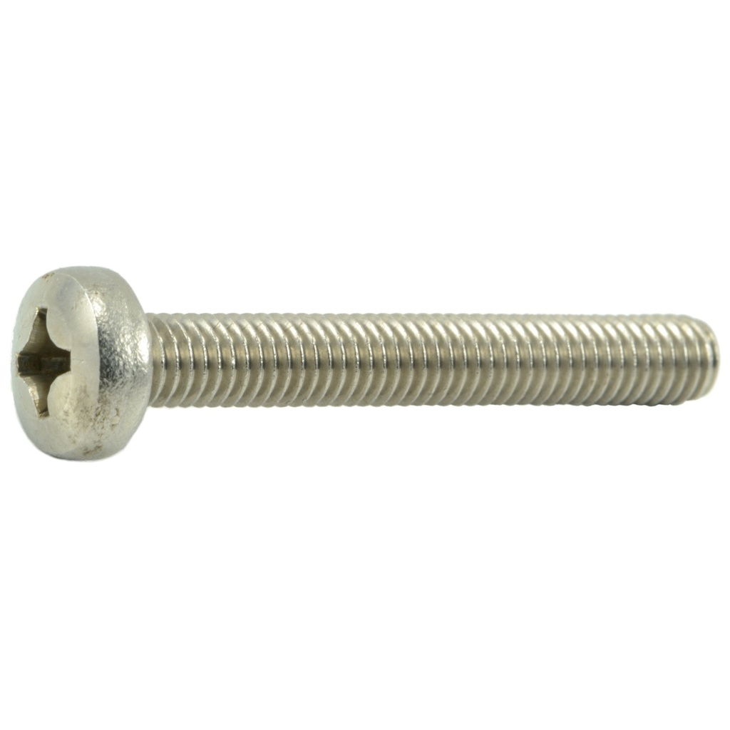 6mm-1.0 x 45mm Phil Pan MS SS