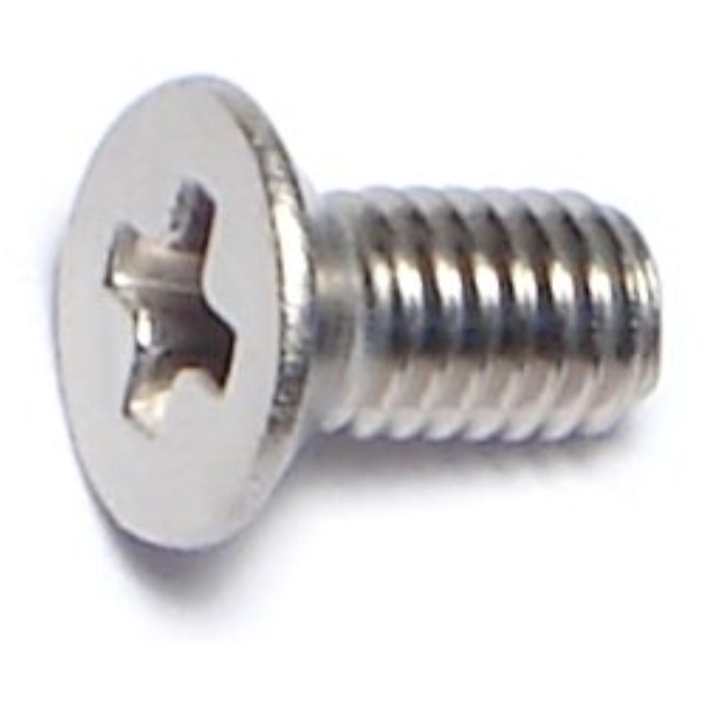 3mm-.50 x 6mm Phil Flat MS SS