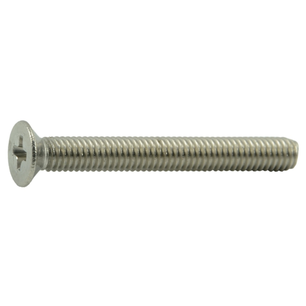 3mm-.50 x 25mm Phil Flat MS SS