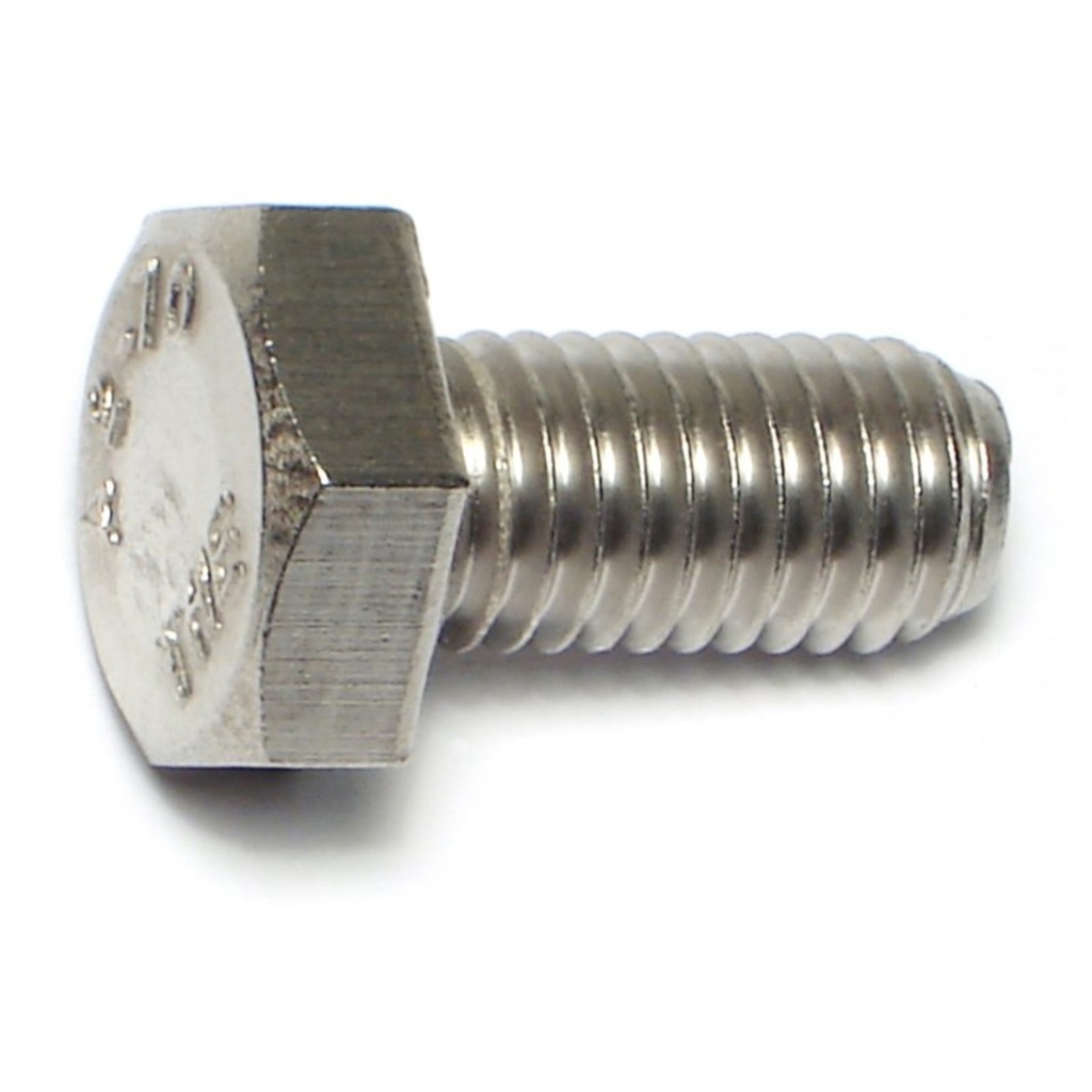 10mm-1.5x 20mm Hex Cap Screw SS