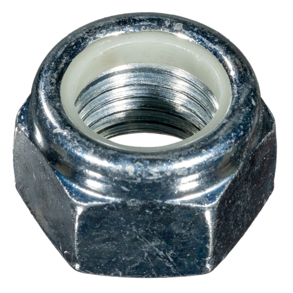 22mm-2.5 NyIn Lock Nut Zn