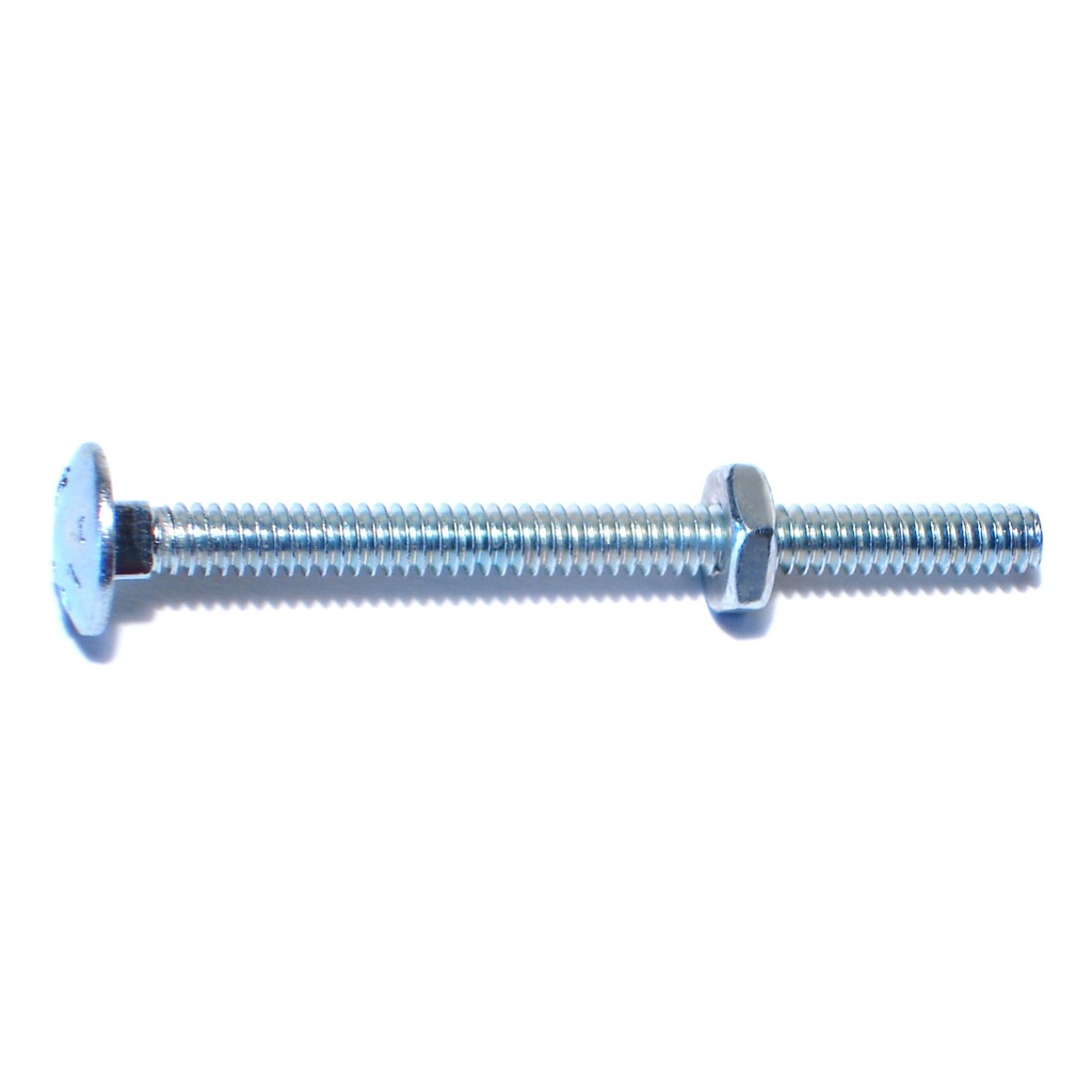 10-24 x 2-1/2 Carriage Bolt Zn